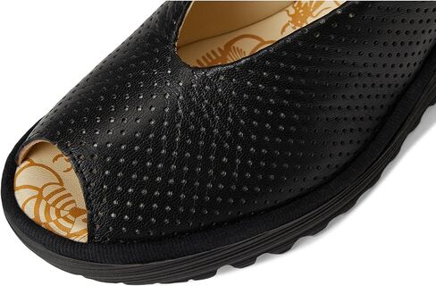 Fly London Women's Yala376fly Perf Wedge Sandal in Kuwait