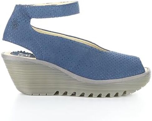 FLY London Women's Yala376fly Perf Wedge Sandal in Kuwait