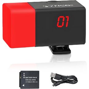 SYNCO Wireless Tally Light Camera Eye CE3 System (4 Tally Lights) for Studios and Live 2.4G LoRa Lightweight and Portable vMix Compatible, Control 32 Dual-Color Indicator Lights