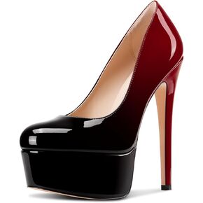 Castamere Womens Stiletto منصة عالية الكعب جولة أخمص القدم