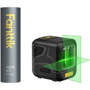 Fanttik S1 Pro Cordless Screwdriver (1/4'' Hex) & Fanttik D2 Cross Green Laser Level Rechargeable & Fanttik D2 Cross Green Laser Level Rechargeable