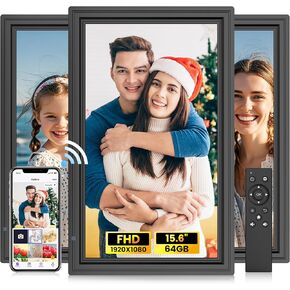 Uhale 3 Pack 15.6 "إطار الصورة الرقمية (بدون شاشة تعمل باللمس)
