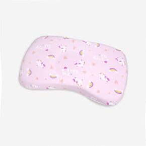 Soft Toddler Pillow for Sleeping – Breathable Small Pillow (14.5'' x 8.4'') with Removable Cover – Ideal for Travel & Nursery, Cuddly Bear Design – Perfect for Ages 1-3 Years