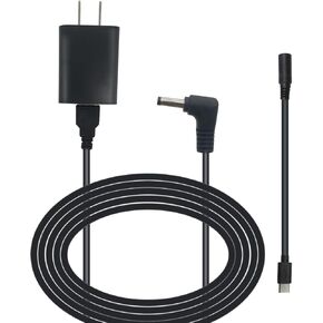 Power Adapter Charger for Ring Stick Up Cam, Pan Tilt Camera, Spotlight Cam Plus & Pro Indoor Outdoor, USB C Converter, 13 Ft Cable