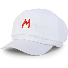 Toddler Size Mario Luigi Waluigi Fire Mario Cosplay Newsboy Hat