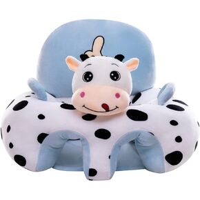 Baby Floor Seat Chair Learn to Sit Lounger Cover Baby Learning Sitting Chair Cover for Infants Toddler (Just cover, no filling)