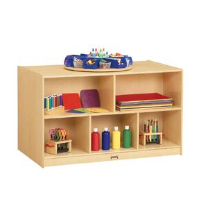 Jonti-Craft 3241JC Toddler Double-Sided Island 24.5 x 48 x 28.5 in