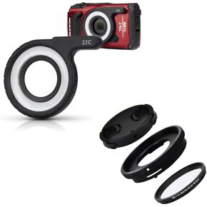 Lens Kit + LED Light Guide Ring for Olympus TG-7 TG-6 TG-5 TG-4 TG-3 TG-2 TG-1