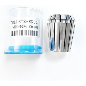 Tools ER32 1/2 Inch Size High Precision Spring Collets Set, Accuracy Within 0.008 mm,Within 5000RMP router collets For CNC Milling Engraving Chuck Lathe Tool Holder Workholding Engraving,1pcs