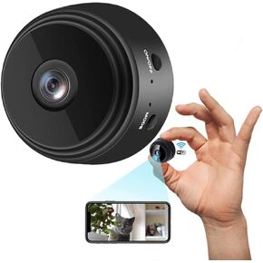 WiFi Mini Nanny Cam Wireless Camera for Home Office Security, Pet Dog Indoor Outdoor Baby, Secret House Camera with Motion Detection Night Vision