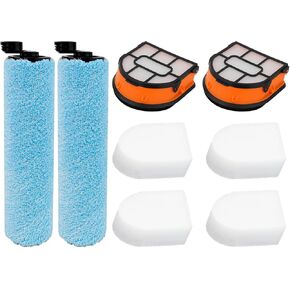 Rebirthcare WD201 WD161 قطع غيار للقرش Hydrovac Messmaster الرطب جاف من المكنسة الكهربائية WD161 WD261 AW261 WD101 AW302 WD201 ، أسطوانة استبدال Shark Hydrovac