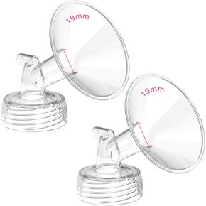 Breast Pump Parts，Replacement Pump Parts for Spectra S1/S2/9 Plus, Not Original Accessories, Flange Inserts Kits Sets(21MM*2)