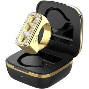 Tiktok Scrolling Ring,Bluetooth Page Turner for iPad/iPhone/Android/Kindle App,Remote Control for Camera/Video Recording (Pink)