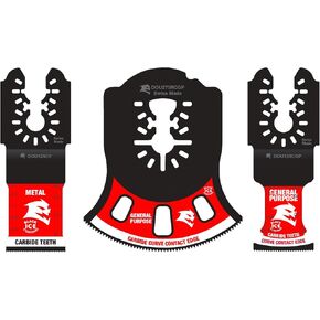 Diablo 3 pc Universal Fit Carbide Oscillating Blade Set (3-Piece)