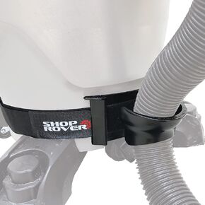 Universal Stability Bracket - Wet/Dry Vac Accessory - Anti-Tip Vacuum Attachment - Hose Holder - Easy-Attach Shop Tool (Fits most 10 gallon and larger Vacuums)