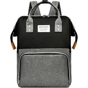 Fashion Diaper Backpack Waterproof Mommy Bag, Large Capacity Diaper Bag Travel Multi-functional Backpack Baby Boy Girl (Blue 4)
