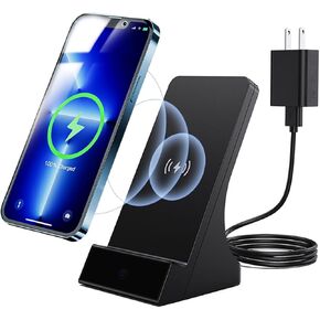 LIZVIE Small Nanny Cam Security Camera Wireless Charger,1080P Mini Camera with Night Vision Motion Detection
