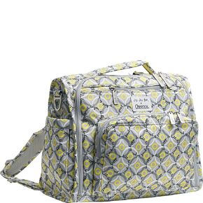 JuJuBe B.F.F Multi-Functional Convertible Diaper Backpack/Messenger Bag, JuJuBe & Cheerios Diaper Bag - Good Goes Round