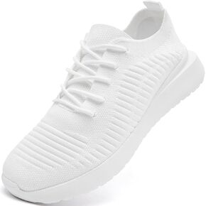 QIJGS Running Shoes for Women Wide Sport Athletic Gym Sneakers Fashion mesh Lightweight Casual Shoes