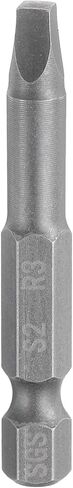 Harfington Square Square Square Squ4 1/4 "Hex Shank 50mm/2" Magnetic 4 Point Hex Bits S2 Steel Industrial Sgen in Saudi Arabia