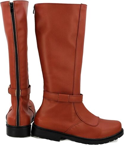 Mens Anakin Skywalker Costume Boots Obi Wan Kenobi Cosplay Leather Boots Jedi Boots Shoes Halloween Cosplay Prop in Saudi Arabia