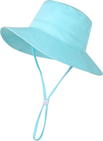 Baby Sun Hat UPF 50+ Toddler Bucket Hat for Boys Girls 0-4 Years in Saudi Arabia