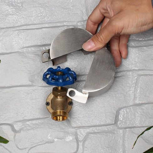 ABC Outdoor Faucet Lock with Padlock - Child Proof Outdoor Faucet Lock in Kuwait