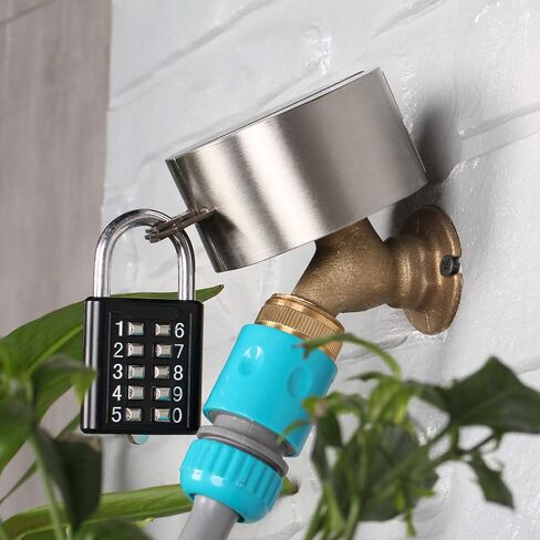 ABC Outdoor Faucet Lock with Padlock - Child Proof Outdoor Faucet Lock in Kuwait