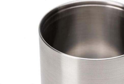 Snow Peak Titanium Double-Wall Mug - Durable & Lightweight Insulated Mug - Camping - 15.2 fl oz - Silver in Saudi Arabia