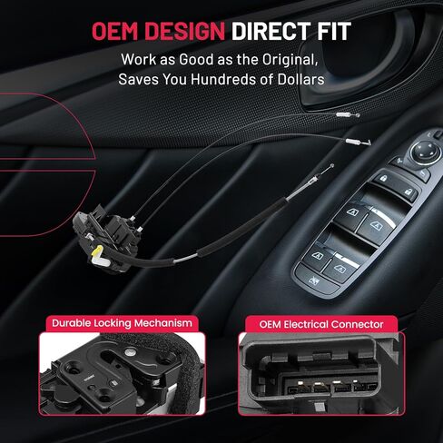 Door Lock Actuator Motor Compatible with Nissan Tiida 2007-2013 Nissan Versa 2007-2010 Replacement for 937-281, 80500-EL010, 80500EL01A, 80500-EL01B - Front Right Driver Side in Kuwait