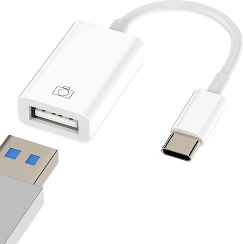 Iphone OTG Adapter Charger Cable Converter(2Pack)Lightning Male to USB Female Dongle for Apple 14 13 12 11 Pro Max Ipad Charge Splitter Camera Memory Keyboard Stick Flash Drive Cord Card Reader Mouse in Kuwait