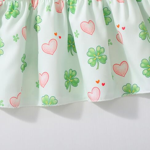 Tkria Little Girls Summer Dress Toddler Shuffle Sleeve Sundress A-Line Discal Swing Dresses Playwer in Saudi Arabia