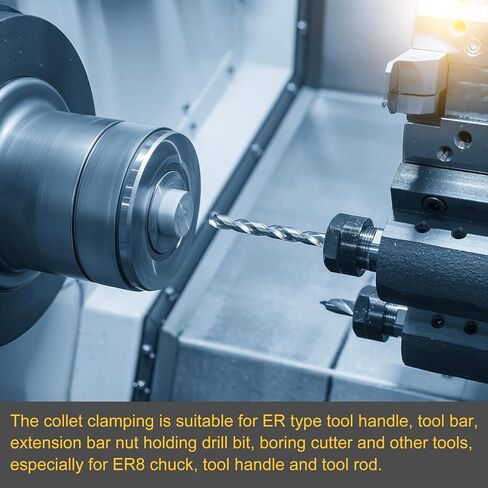 Uxcell 4pcs Clamping Er32um (M40) Collet Clamping Nuts for CNC Milling Chuck Holder مخرطة in Saudi Arabia