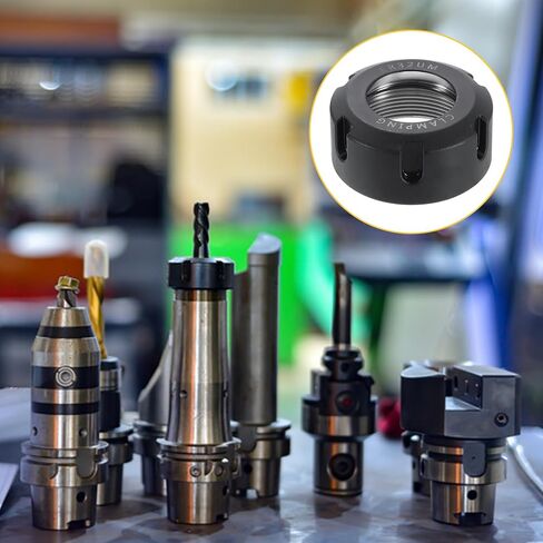 Uxcell 4pcs Clamping Er32um (M40) Collet Clamping Nuts for CNC Milling Chuck Holder مخرطة in Saudi Arabia