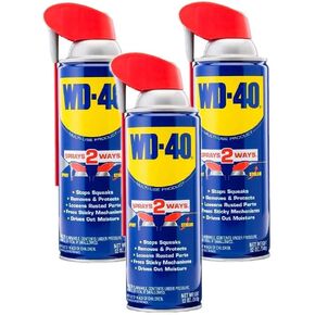 WD-40 Original Formula, Multi-Use Product with Smart Straw Sprays 2 Ways,12 OZ [12-Pack] & Multi-Use Product, One Gallon