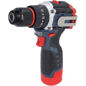 18V Cordless Drill Set, Power Drill Kit with Battery and Charger, Cordless Drill, Electric Power Drill, Pure Copper Brushless Motor, for Wood Metal Ceramic Drilling