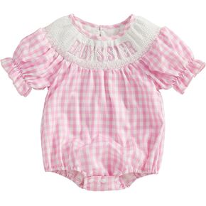 FIOMVA Big Sister Little Sister Matching Outfit Big Sis Little Sis Matching Outfit Big Sis Lil Sis Dress Girl Summer Clothes