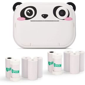 Kidamento Instant Print Kids Digital Camera & Camcorder with Selfie, WiFi & App, Scavenger Hunt Photobook, 16GB Memory Card - Model P Bundle 1 Camera 2 Refills