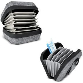 JJC 4 Pockets and 10 Pockets Hard Shell Lens Filter Bag