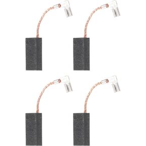 MECCANIXITY 4 Pack Carbon Brushes Set Replaces 19x9x6mm for Most Power Tools Electric Hammer Drill Motor Circular Saws Replacement Part