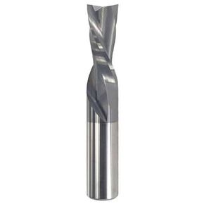 Bits&Bits - 1/2″ Down-Cut Spiral Bit – 1″ LOC - Made in USA - Part# 530-DNC500 - Astra Coated for Extended Life