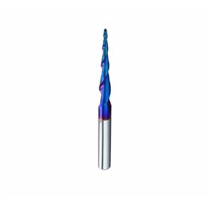 Ball Nose 3.6 Deg CNC 2D and 3D Carving SupeRun Coated Up Cut with 1/4 inch Shank T2120BC