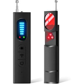 Hidden Camera Detector, Camera Scanner Detector, Hidden Devices Detector, Privacy Pen, GPS Tracker Device Detector RF Signal Finder for Home Hotel Travel Bathroom Office Car 5 Levels Sensitivity
