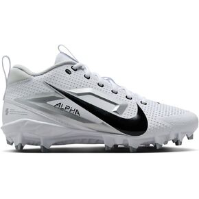 Nike Alpha Menace 4 Varsity Molded Football Cleats SZ 10.5 Black | White