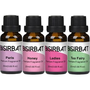 Fragrance Oil Set for Ladies, Women - Blend Essential Oils for Diffusers for Home, for Candle Making, Soap Making, Car - Aromatherapy Oils for Her - 20mlx4