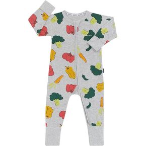 Bonds Baby Zippy Wondersuit - Veggie Salad Grey Marle - YGD