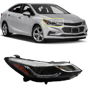 Headlight Assembly Fit For 2016-2019 Chevrolet cruze,With LED DRL,Left Driver Side