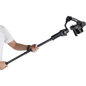 63cm Gimbal Extension Pole, 26mm Carbon Fiber Tube, 2 Sections, Universal Rod for Tripod and Stabilizer DSLR Camera, 2533