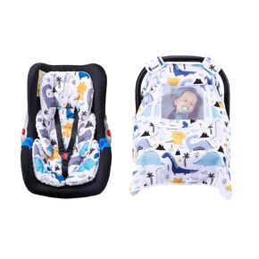 Dinosaur Baby Car Seat Cover & Infant Car Seat Insert