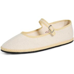 Women's Classic Linen Mary Janes